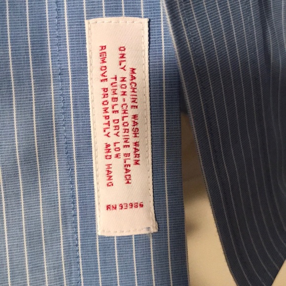 Brooks Brothers Non Iron French Cuff Dress Shirt - Picture 4 of 4